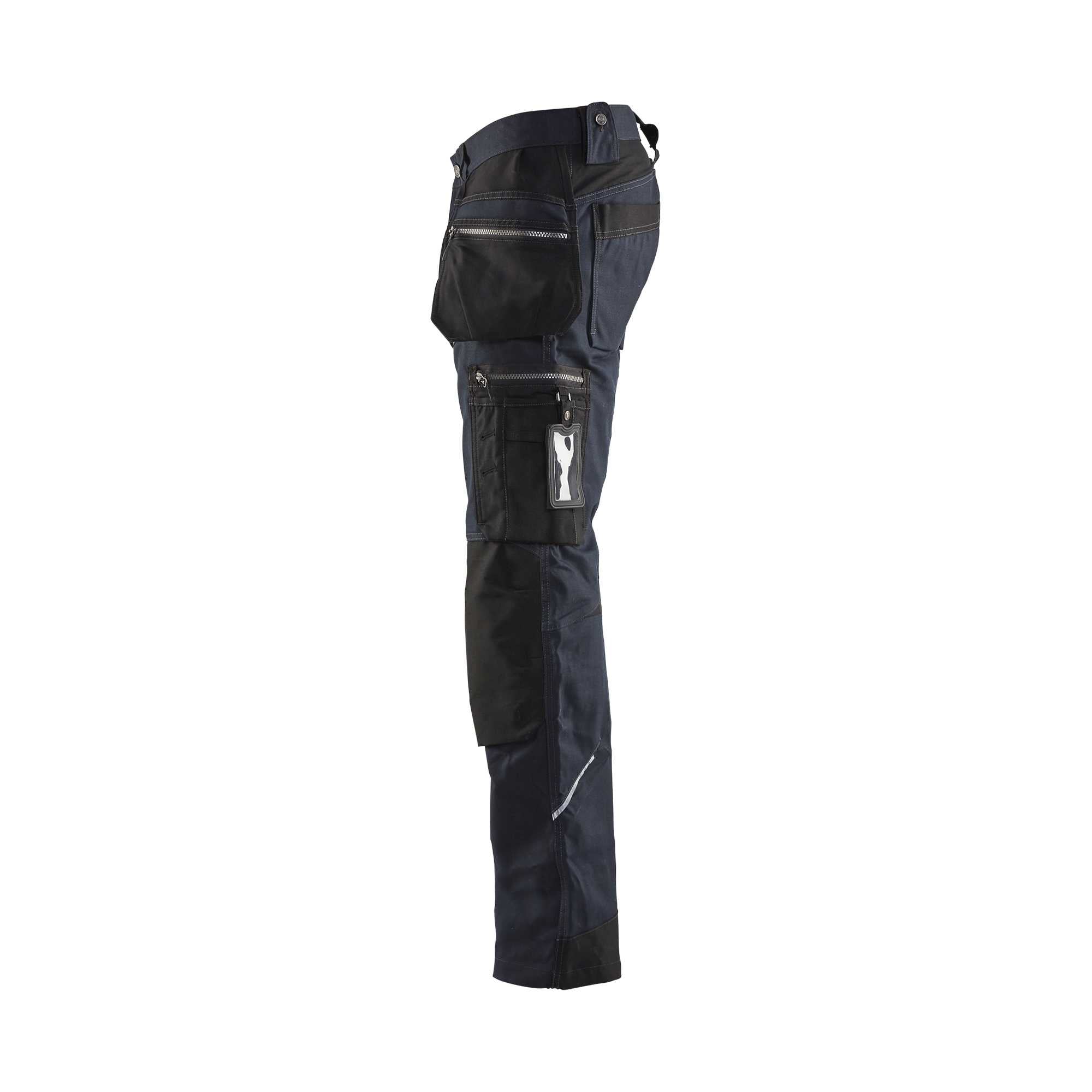 BLAKLADER 15901343 | Craftsman Trousers with stretch Work Trousers Men - canvas fabric